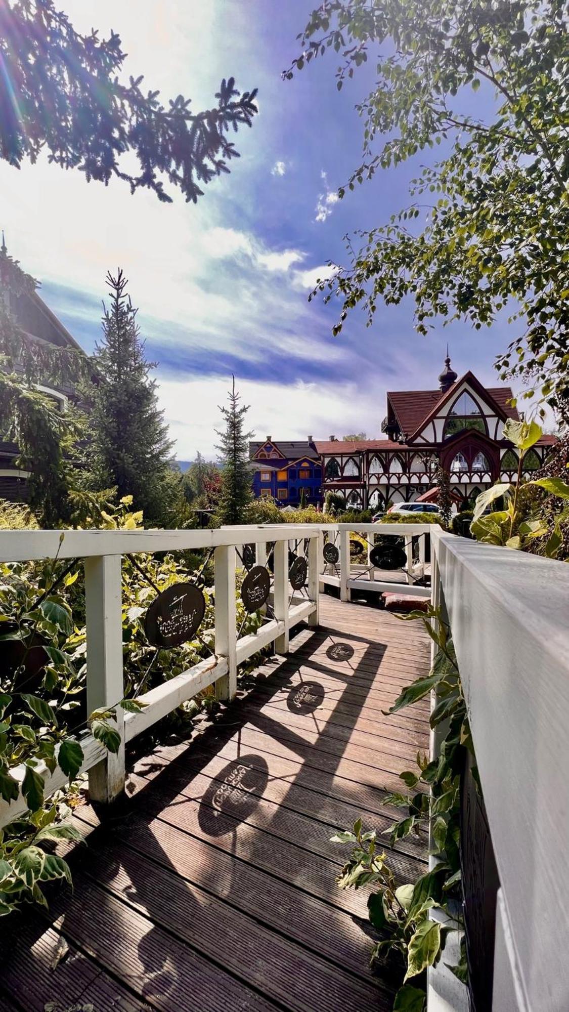 Dolina Wikingow-Apartament Suite Z Tarasem W Ogrodzie, Miejscem W Garazu I Dostepem Do Strefy Wellness Szklarska Poreba Bagian luar foto